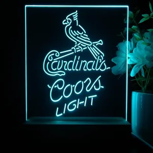 St. Louis Cardinals Coors Light LED Desk Light