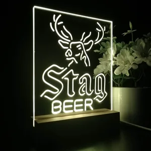 Stag Beer Deer LED Desk Light