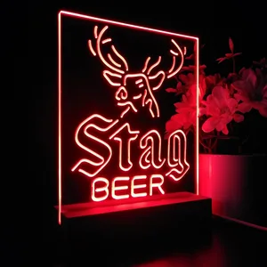 Stag Beer Deer LED Desk Light