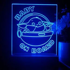 Star Wars Baby Yoda Mandalorian LED Desk Light