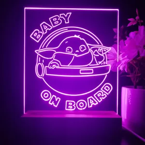 Star Wars Baby Yoda Mandalorian LED Desk Light