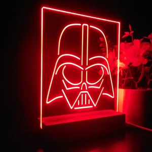 Star Wars Darth Vader Face 2 LED Desk Light