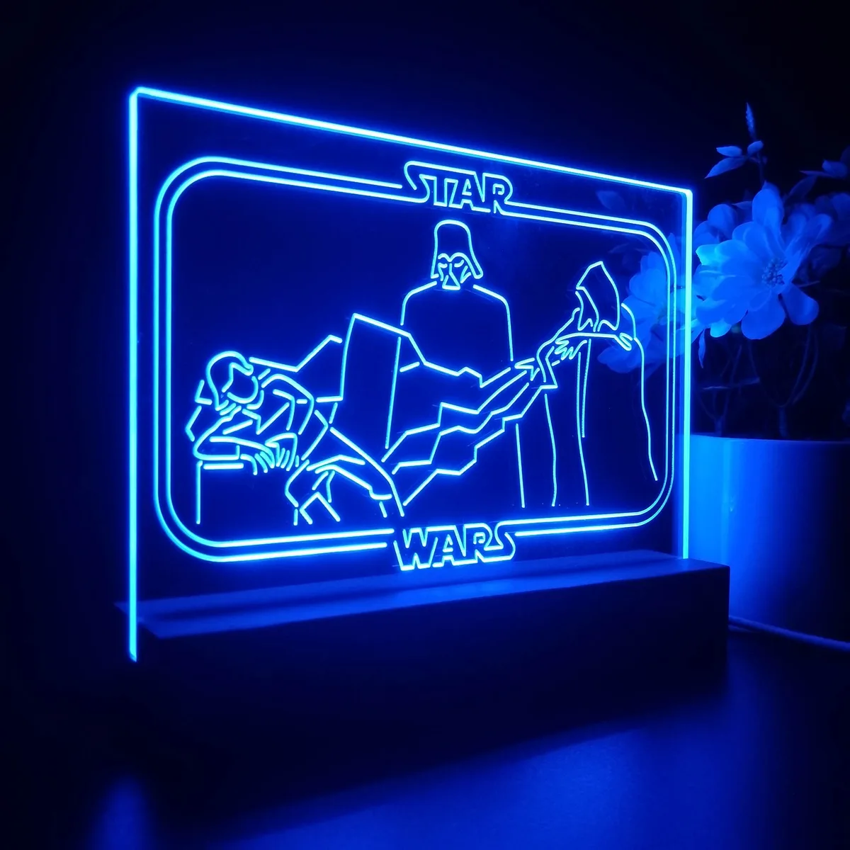 Star Wars Emperor Palpatine Lightning LED Desk Light