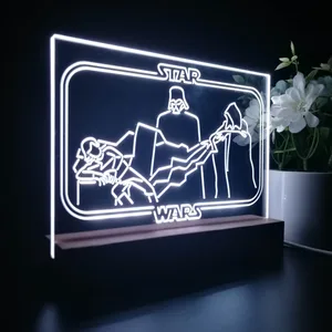 Star Wars Emperor Palpatine Lightning LED Desk Light