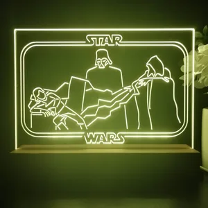 Star Wars Emperor Palpatine Lightning LED Desk Light