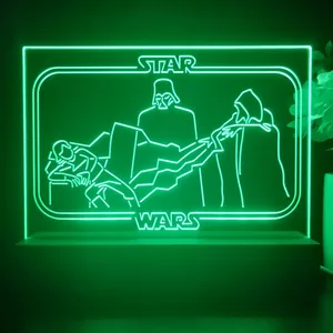 Star Wars Emperor Palpatine Lightning LED Desk Light