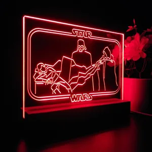 Star Wars Emperor Palpatine Lightning LED Desk Light