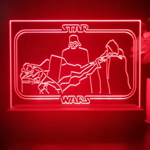 Star Wars Emperor Palpatine Lightning LED Desk Light