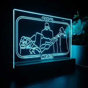 Star Wars Emperor Palpatine Lightning LED Desk Light
