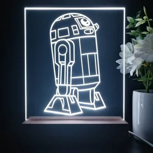 Star Wars R2D2 2 LED Desk Light
