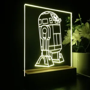 Star Wars R2D2 2 LED Desk Light