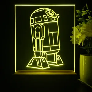 Star Wars R2D2 2 LED Desk Light