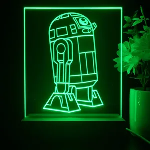 Star Wars R2D2 2 LED Desk Light