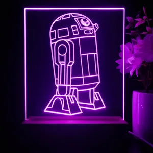 Star Wars R2D2 2 LED Desk Light