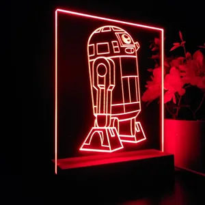 Star Wars R2D2 2 LED Desk Light
