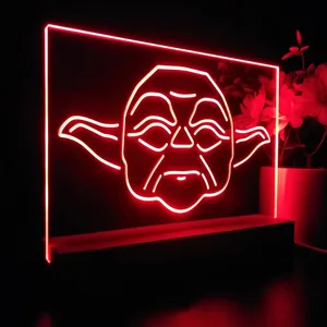 Star Wars Yoda Face LED Desk Light