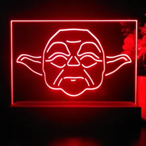 Star Wars Yoda Face LED Desk Light