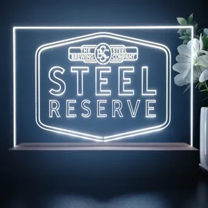 Steel Reserve The Brewing Steel Company LED Desk Light