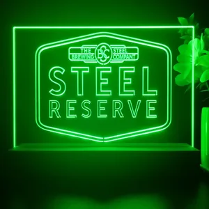 Steel Reserve The Brewing Steel Company LED Desk Light