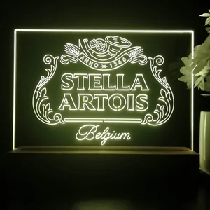 Stella Artois Belgium LED Desk Light