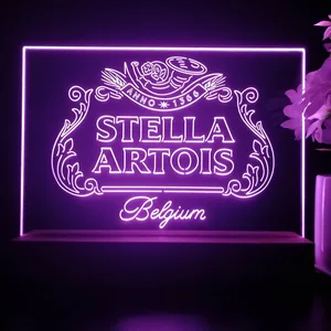 Stella Artois Belgium LED Desk Light