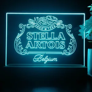 Stella Artois Belgium LED Desk Light