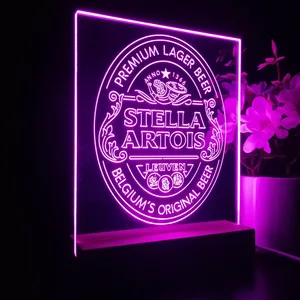 Stella Artois Logo 3 LED Desk Light