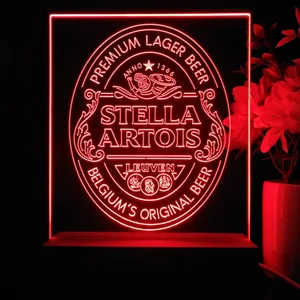Stella Artois Logo 3 LED Desk Light