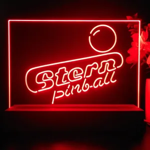 Stern Pinball Logo LED Desk Light