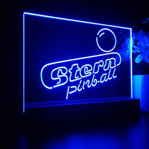 Stern Pinball Logo LED Desk Light