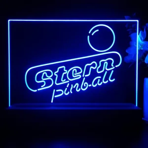 Stern Pinball Logo LED Desk Light