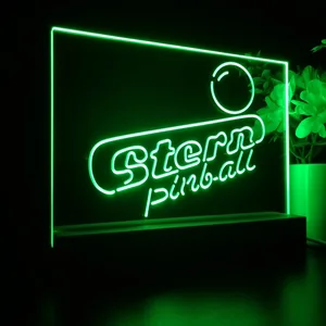 Stern Pinball Logo LED Desk Light