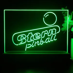 Stern Pinball Logo LED Desk Light