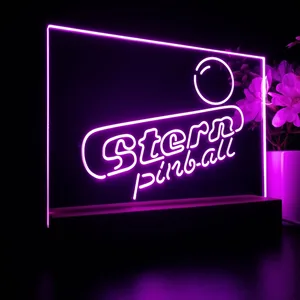 Stern Pinball Logo LED Desk Light