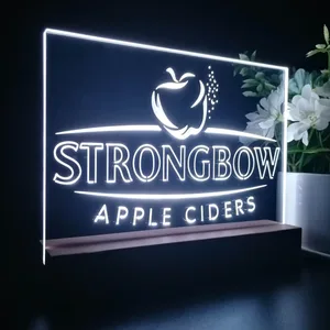Strongbow Apple Logo LED Desk Light