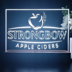 Strongbow Apple Logo LED Desk Light