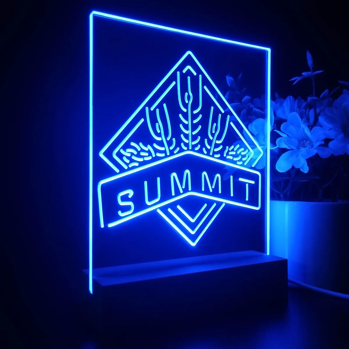 Summit Brewing Co. Summit Logo LED Desk Light