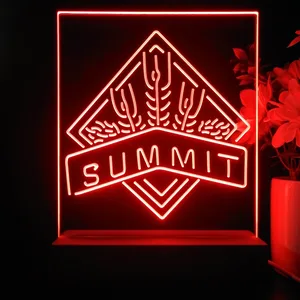 Summit Brewing Co. Summit Logo LED Desk Light