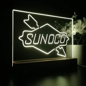 Sunoco Logo LED Desk Light