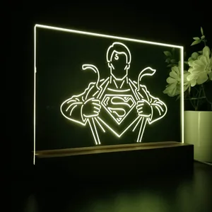 Superman Clark Kent LED Desk Light