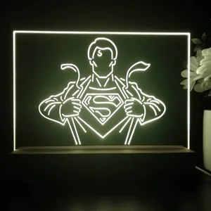 Superman Clark Kent LED Desk Light