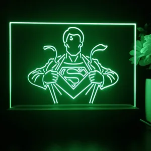 Superman Clark Kent LED Desk Light