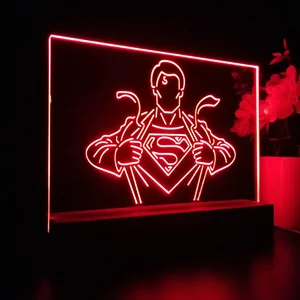 Superman Clark Kent LED Desk Light