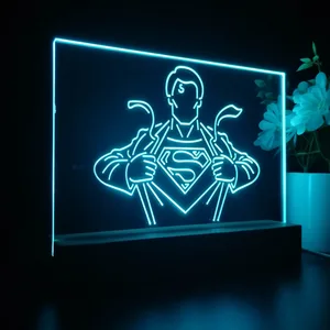 Superman Clark Kent LED Desk Light