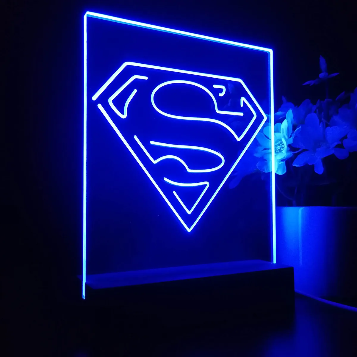 Superman LED Desk Light