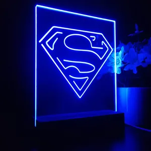 Superman LED Desk Light