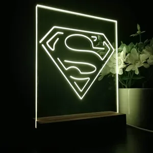 Superman LED Desk Light