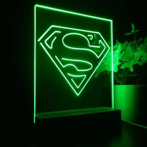 Superman LED Desk Light
