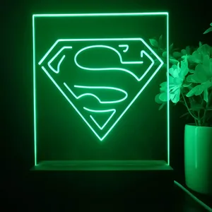 Superman LED Desk Light