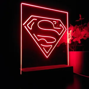 Superman LED Desk Light
